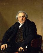 Jean Auguste Dominique Ingres Portrait of Monsieur Bertin oil painting artist